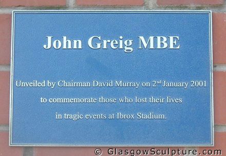 Ibrox Disaster Memorial, Glasgow