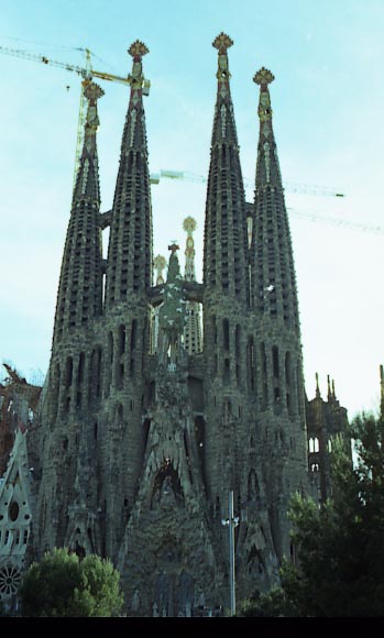 La Sagrada Familia, Barcelona