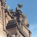 Statue of Literature on Glasgow Museum and Art Gallery, Kelvingrove
